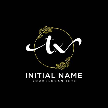 Markalaşma ve İşletme İçin Modern TX El Yazısı Koleksiyonu