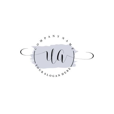 Markalaşma ve İşletme İçin Modern UA El Yazısı Logosu Koleksiyonu