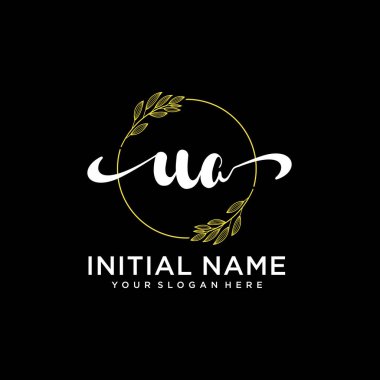 Markalaşma ve İşletme İçin Modern UA El Yazısı Logosu Koleksiyonu