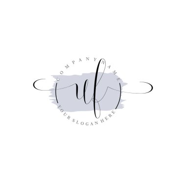 Markalaşma ve İşletme İçin Modern UF El Yazısı Logosu Koleksiyonu