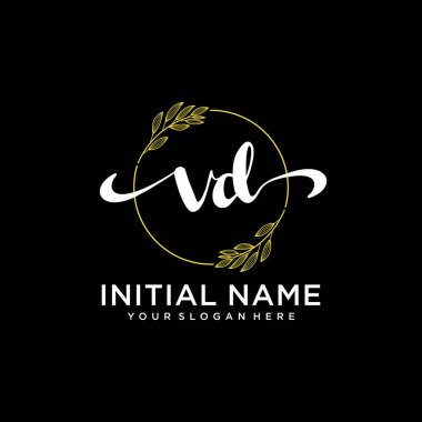 Markalaşma ve İşletme İçin Modern VD El Yazısı Koleksiyonu