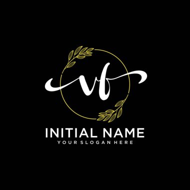 Markalaşma ve İşletme İçin Modern VF El Yazısı Koleksiyonu