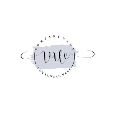 Markalaşma ve İşletme İçin Modern VW El Yazısı Logosu Koleksiyonu