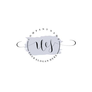 Markalaşma ve İşletme İçin Modern WS El Yazısı Logosu Koleksiyonu