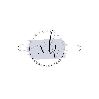 Markalaşma ve İşletme İçin Modern XK El Yazısı Koleksiyonu