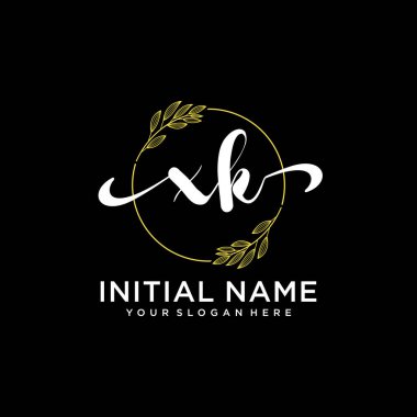 Markalaşma ve İşletme İçin Modern XK El Yazısı Koleksiyonu