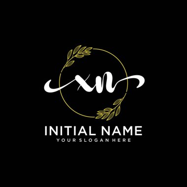 Markalaşma ve İşletme İçin Modern XN El Yazısı Logosu Koleksiyonu