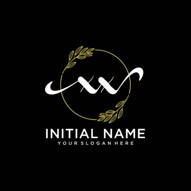 Markalaşma ve İşletme İçin Modern XX El Yazısı Koleksiyonu