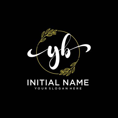 Markalaşma ve İşletme İçin Modern YB El Yazısı Koleksiyonu