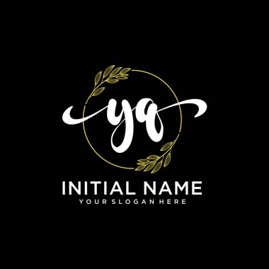 Markalaşma ve İşletme İçin Modern YQ El Yazısı Koleksiyonu