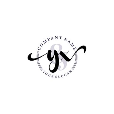 Markalaşma ve İşletme İçin Modern YX El Yazısı Koleksiyonu