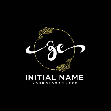 Markalaşma ve İşletme İçin Modern ZE El Yazısı Logosu Koleksiyonu