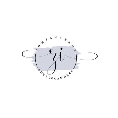 Markalaşma ve İşletme İçin Modern ZI El Yazısı Koleksiyonu