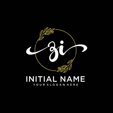 Markalaşma ve İşletme İçin Modern ZI El Yazısı Koleksiyonu