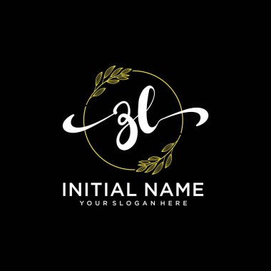 Markalaşma ve İşletme İçin Modern ZL El Yazısı Logosu Koleksiyonu