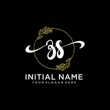 Markalaşma ve İşletme İçin Modern ZS El Yazısı Logosu Koleksiyonu