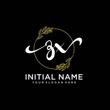 Markalaşma ve İşletme İçin Modern ZX El Yazısı Logosu Koleksiyonu