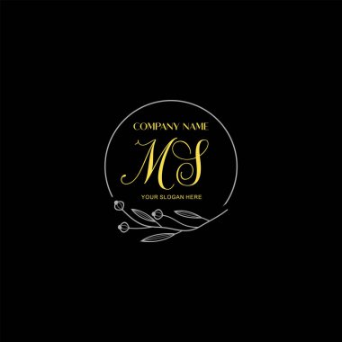 Çiçek ve Lüks Acc ile MS İlk Logo Şablonları