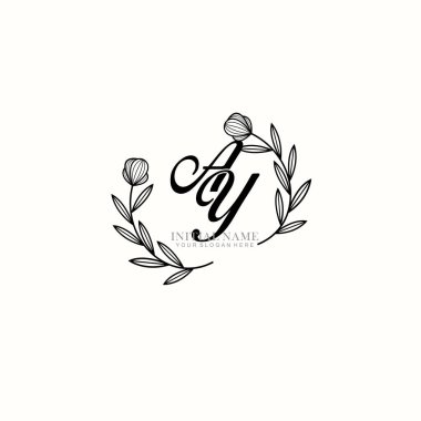 Markalaşma ve Kişisel Kullanım İçin Çiçek AY İlk Logo Koleksiyonu