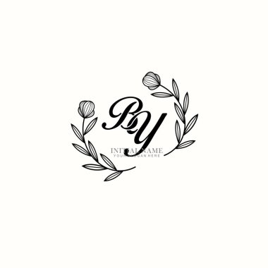 Markalaşma ve Kişisel Kullanım İçin Çiçekli Logo Koleksiyonu