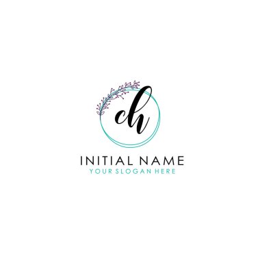 Botanik Çember Tasarımı ile CH İlk Logosu