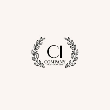 Markalaşma ve Kişisel Kullanım İçin Çiçek CI İlk Logo Koleksiyonu