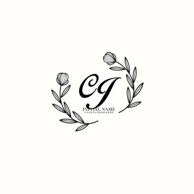 Markalaşma ve Kişisel Kullanım İçin Çiçek CJ İlk Logo Koleksiyonu