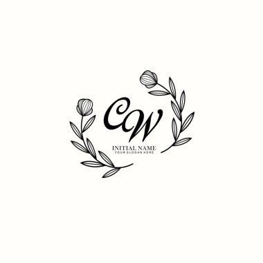 Markalaşma ve Kişisel Kullanım İçin Çiçek CW İlk Logo Koleksiyonu