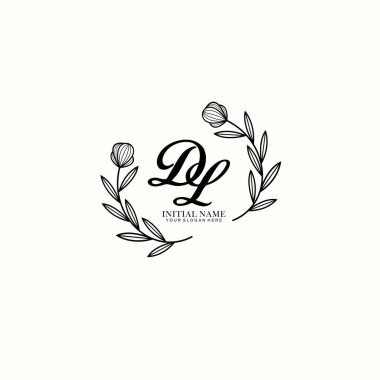 Markalaşma ve Kişisel Kullanım İçin Çiçek DL İlk Logo Koleksiyonu