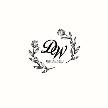 Markalaşma ve Kişisel Kullanım İçin Çiçek DW İlk Logo Koleksiyonu