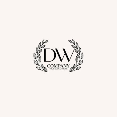 Markalaşma ve Kişisel Kullanım İçin Çiçek DW İlk Logo Koleksiyonu