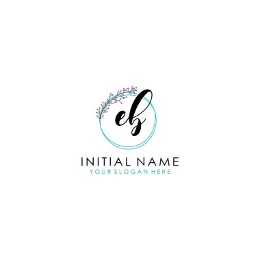 Botanik Çember Tasarımı ile EB İlk Logosu