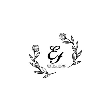 Markalaşma ve Kişisel Kullanım İçin Çiçek EF İlk Logo Koleksiyonu