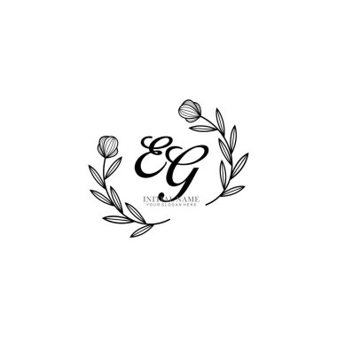 Markalaşma ve Kişisel Kullanım İçin Çiçek EG İlk Logo Koleksiyonu