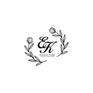 Markalaşma ve Kişisel Kullanım İçin Çiçek EK İlk Logo Koleksiyonu