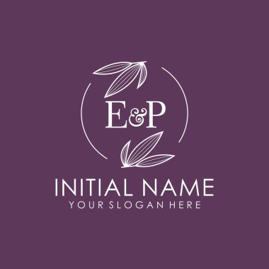 Botanik Çember Tasarımı ile EP İlk Logosu