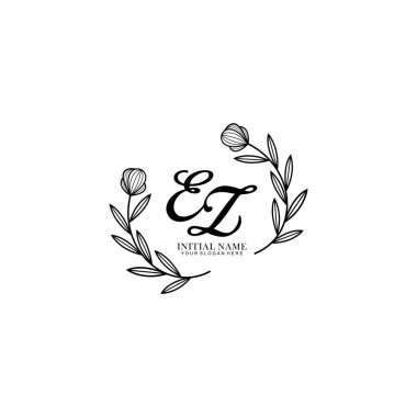 Markalaşma ve Kişisel Kullanım İçin Çiçek EZ İlk Logo Koleksiyonu