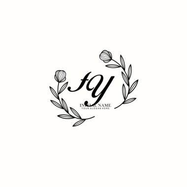 Markalaşma ve Kişisel Kullanım İçin Çiçek FY İlk Logo Koleksiyonu