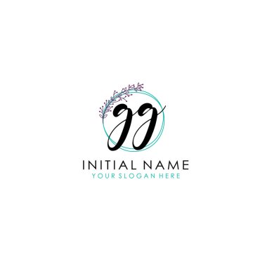 Botanik Çember Tasarımı ile GG İlk Logosu