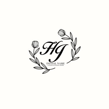 Markalaşma ve Kişisel Kullanım İçin Çiçek HJ İlk Logo Koleksiyonu
