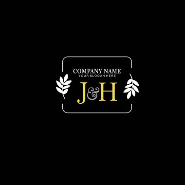 Botanik Çember Tasarımı ile JH İlk Logosu