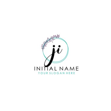 Botanik Çember Tasarımı ile JI İlk Logosu