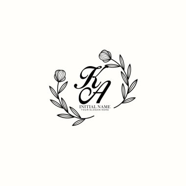 Markalaşma ve Kişisel Kullanım İçin Çiçek KA İlk Logo Koleksiyonu