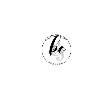 Botanik Çember Tasarımı ile KO İlk Logosu