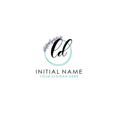 Botanik Çember Tasarımı ile LD İlk Logosu