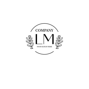 Markalaşma ve Kişisel Kullanım İçin Çiçek LM İlk Logo Koleksiyonu