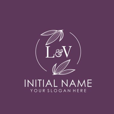 Botanik Çember Tasarımı ile LV İlk Logosu