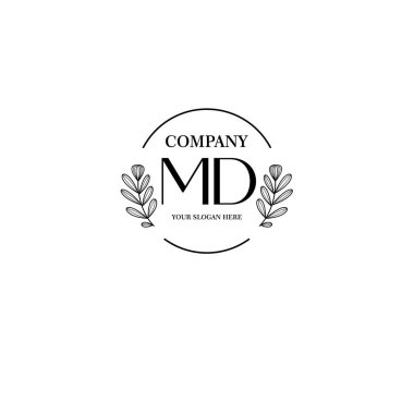 Markalaşma ve Kişisel Kullanım İçin Çiçek MD İlk Logo Koleksiyonu