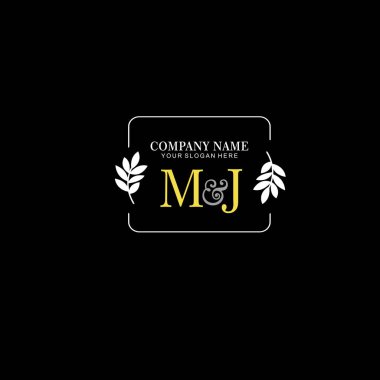 Botanik Çember Tasarımı ile MJ İlk Logosu