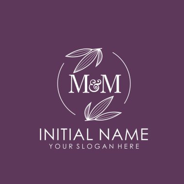 Botanik Çember Tasarımı ile MM İlk Logosu